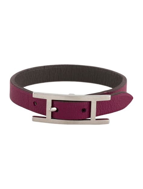 Leather Behapi Reversible Simple Tour Bracelet 